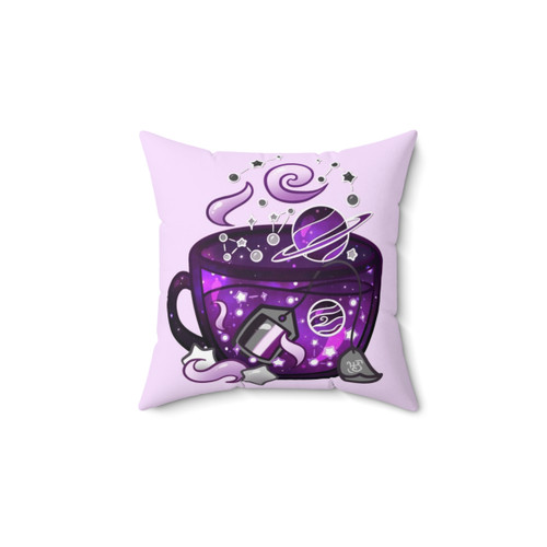Asexual Pride Flag Teacup Pillow