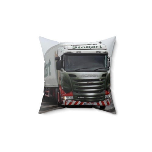 Stobart Lorry Themed Decorative Pillow