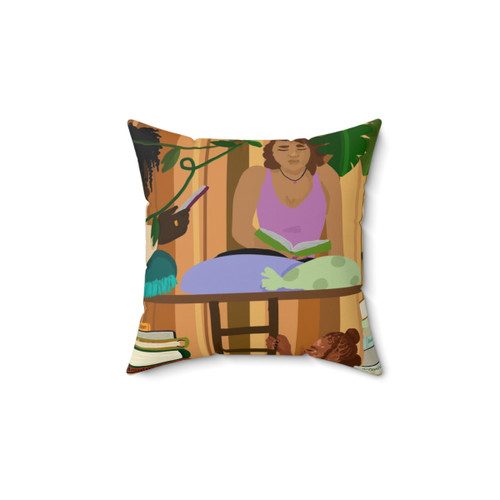 Comfortable Book Club Pillow for Cozy Readers