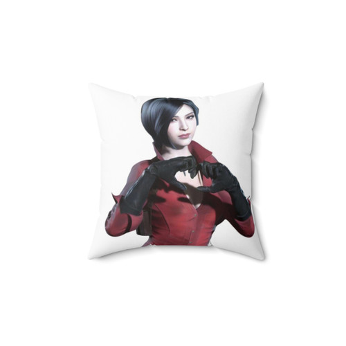 Ada Wong Sticker Accent Pillow