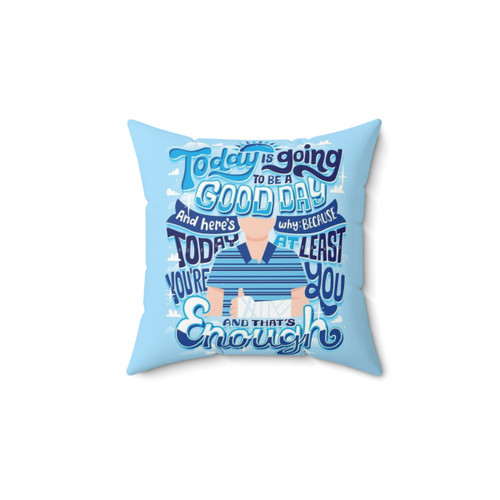 Inspirational Typography Pillow