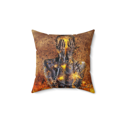 Through the Ashes Rise Pillow - Resilient Home Decor