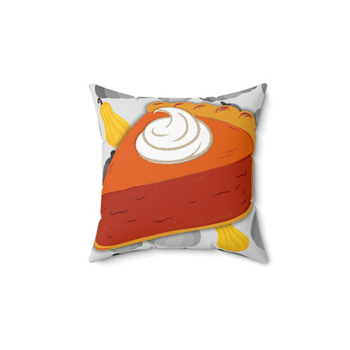 Pumpkin Pie Pattern Throw Pillow