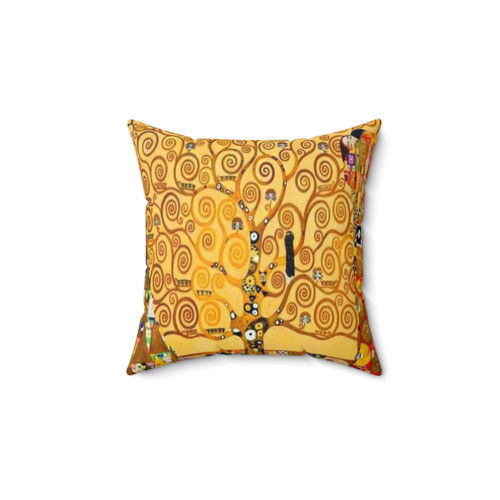 Gustav Klimt Tree of Life Pillow