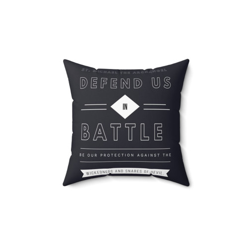 St. Michael Catholic Prayer Pillow