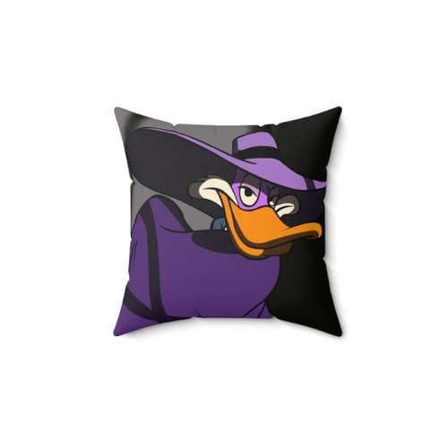 Darkwing Duck Themed Decorative Pillow