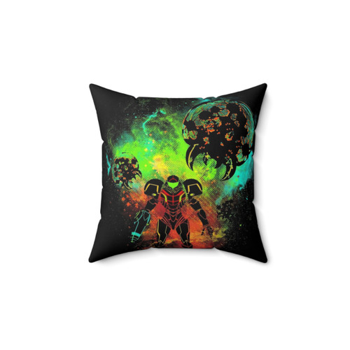 Bounty Hunter Space Pillow for Gamers