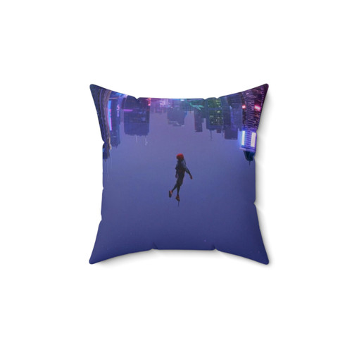 Marvel Spiderverse Throw Pillow featuring Miles Morales