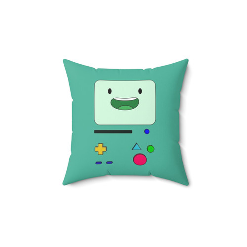 Adventure Time BMO Sitting & Waving Decorative Pillow