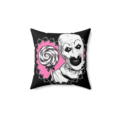 Terrifier Art the Clown Lollipop Pillow
