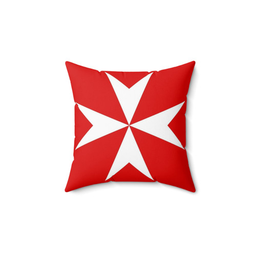 Maltese Cross Flag Pillow