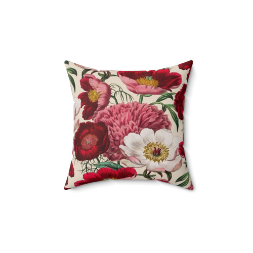 Vintage Floral Bouquet Pillow