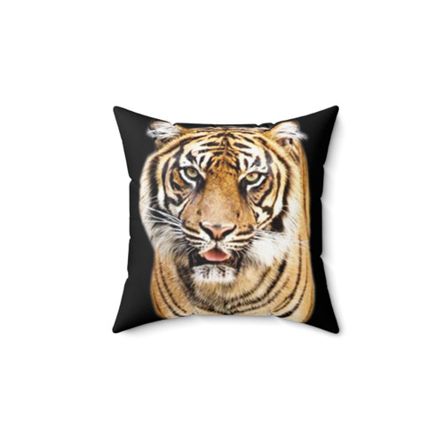Soft Plush Tiger Pillow