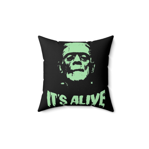Frankenstein Monster Throw Pillow