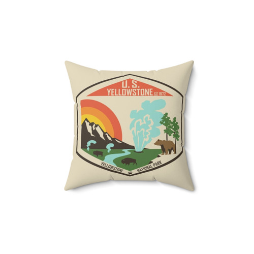 Yellowstone National Park Pillow