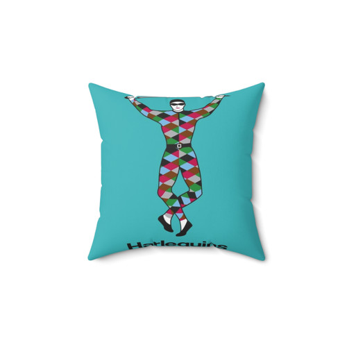 Harlequins Rugby Pillow - Soft and Comfortable Bedding for Fans