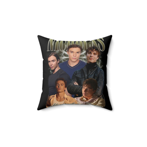 Vintage Pillow with Retro Monster Design