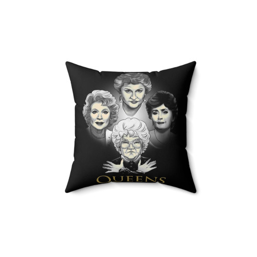 Golden Queens Pillow - Luxurious Comfort for Royalty