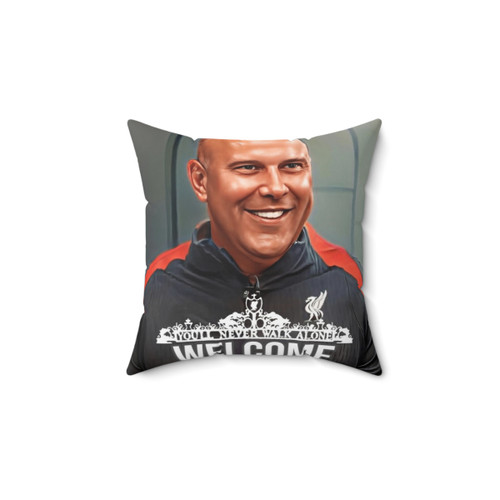 Arne Slot Liverpool Decorative Pillow