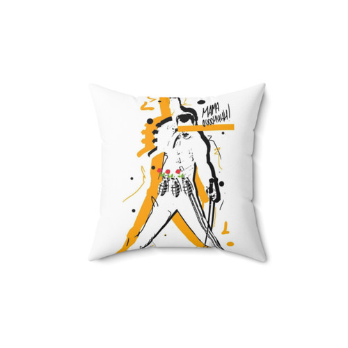 Freddie Mercury Ooh Ooh Pillow - Iconic Queen Music Decor