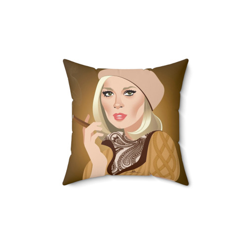 Bonnie Pillow by Alejandro Mogolló Art