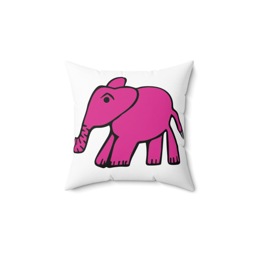 Purple Elephant Pillow by Everything Eli