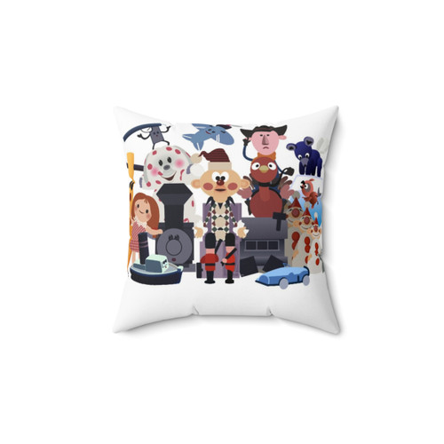 Misfit Menagerie Christmas Pillow