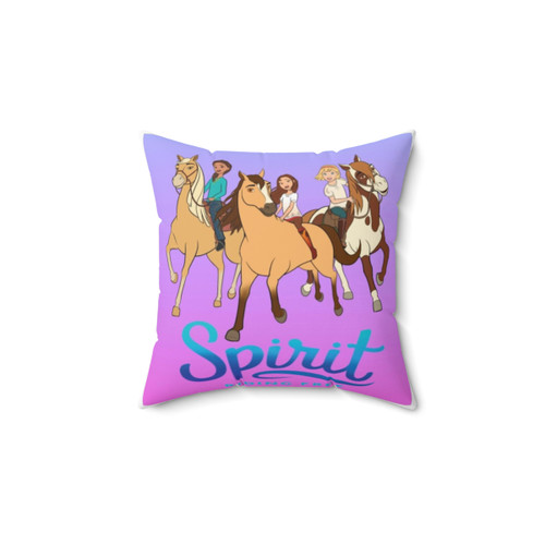 Spirit Riding Free Horse Pillow