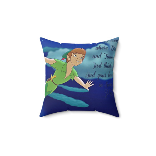 Peter Pan Inspired Decorative Pillow