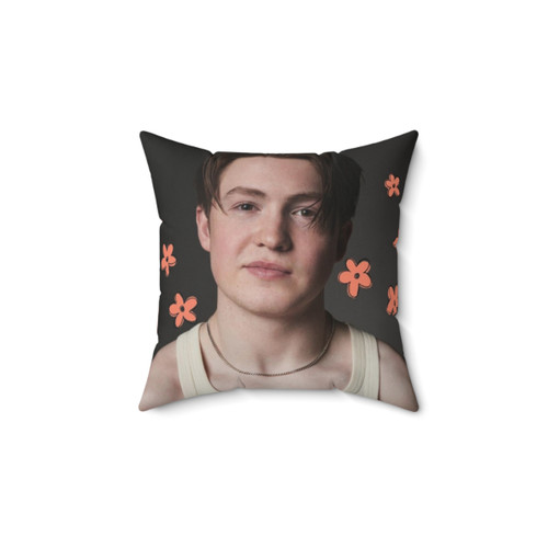 Kit Connor Flowers Pillow featuring the Heartstopper characters