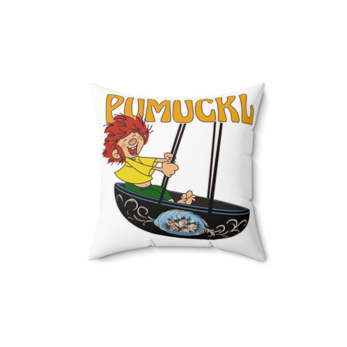 Pumuckl Swing Pillow - Cozy Cartoon-Inspired Home Decor