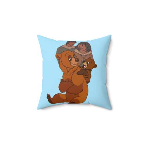 Soft and plush Disney Brother Bear themed pillow