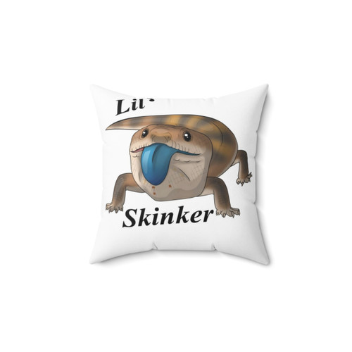 Blue Tongue Skink Design Decorative Pillow