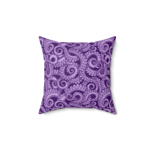 Tentacles Decorative Throw Pillow featuring a unique cephalopod design