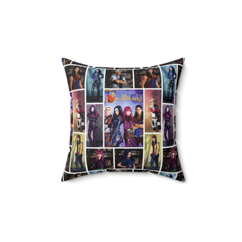 Descendants Collages Decorative Pillow