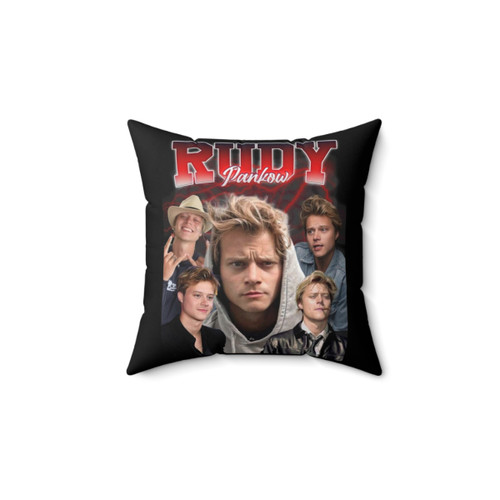 Rudy Pankow Retro Style Pillow