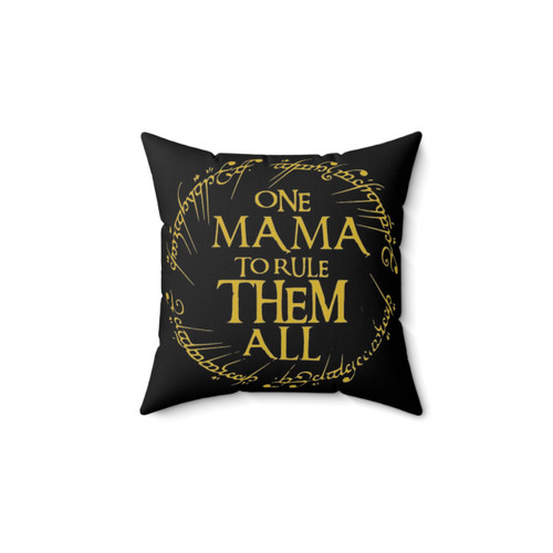 One Mom to Rule Them All Mama Christmas Pillow