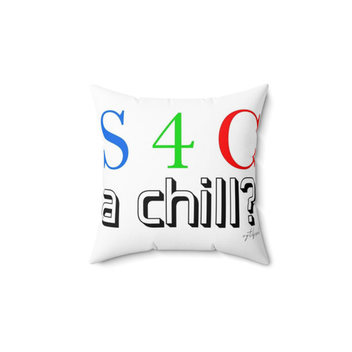 Chill? Cymru Pillow - Soft and Supportive Pillow with Welsh Pride