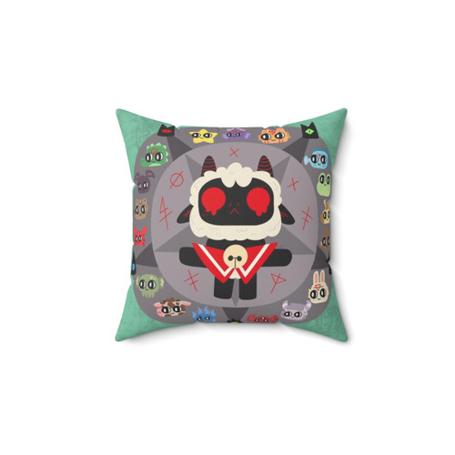 Cult of the Lamb Summoning Circle Pillow