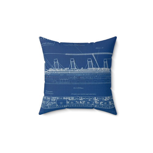 Titanic RMS Pillow: Commemorating the Tragic Voyage of the Titanic