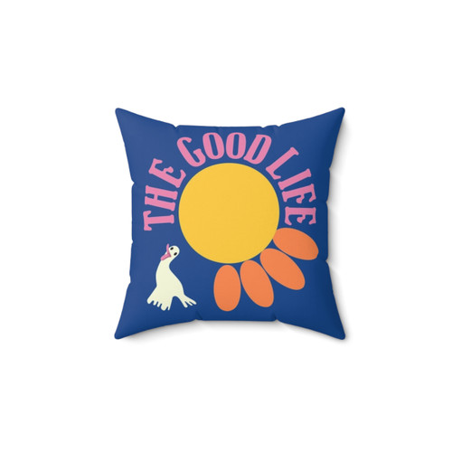 Retro Good Life Sitcom Pillow