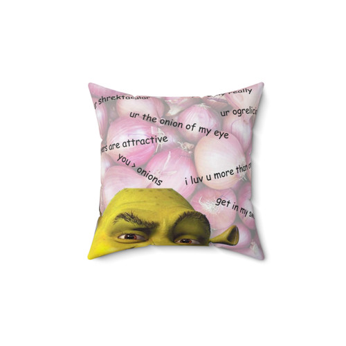Shrek Valentine's Day Themed Pillow