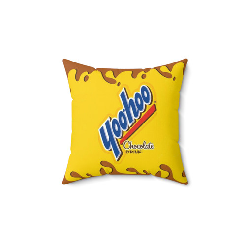 Yoohoo Chocolate Milk Themed Pillow - Soft and Comfortable Bedroom Decor