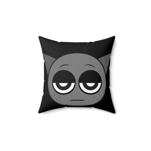 Sprunki Gray Gaming Pillow