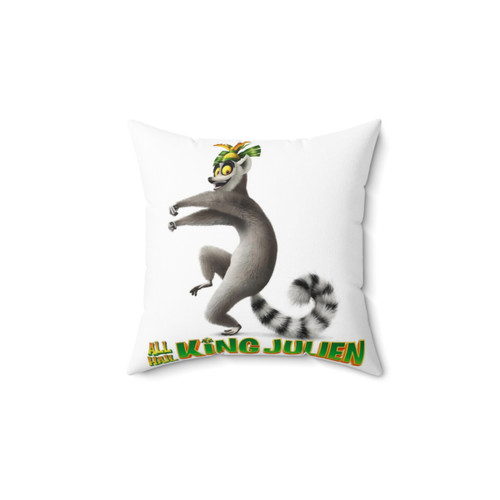 King Julien Pillow - Funny Madagascar Lemur Decor