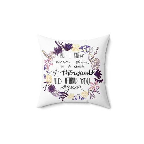 Crowd of Thousands Pillow