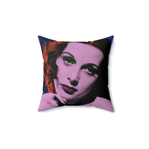 Hedy Lamarr Pillow - Hollywood Diva Icon