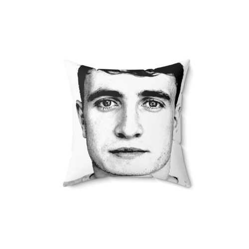 Paul Mescal Black & White Portrait Pillow