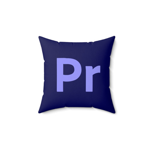 Graphic Designer, Video Editing Icon Pillow
