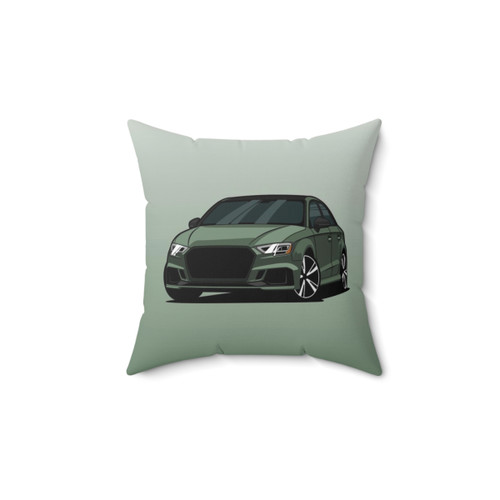 Military Green Audi RS3 Pillow